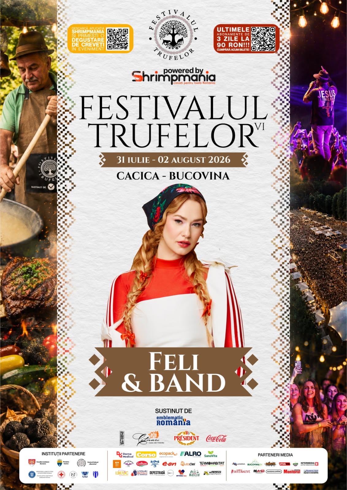 Feli & Band pe scena Festivalului Trufelor